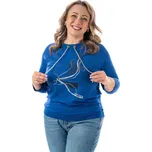 Dámská halenka TIBERIA 38/40 Královská modrá