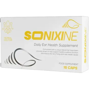 Léky na uši a oči Sonixine doplněk stravy pro zlepšení sluchu 15 kapslí