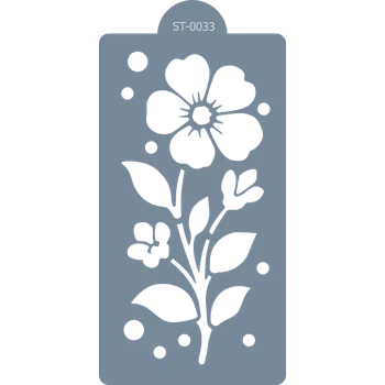 Cukrářská šablona (Stencil) Luční květina