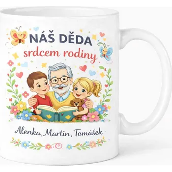 Hrnek pro dědu 3 - bílý