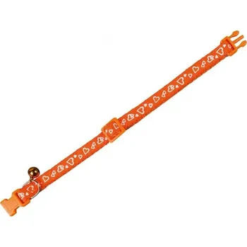 Obojek pro psa Nobby obojek pro kočky Herz s rolničkou 18 - 30 x 1 cm