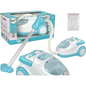 Dětský spotřebič Mamido Dětský vysavač na baterie modrý