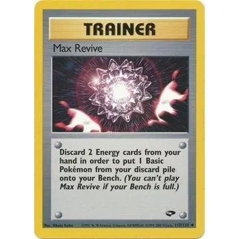 Karetní hra Pokémon GC 117/132 Max Revive - Gym Challenge Stav: Excellent