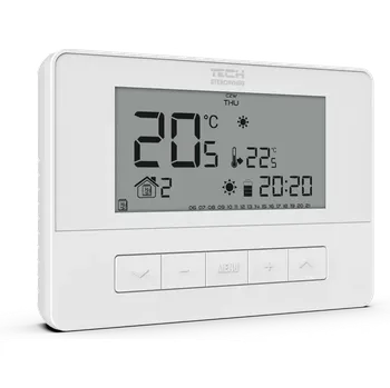 Pokojový termostat Tech EU T-4.1 Baterie Na omítku