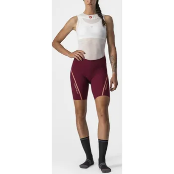 Cyklistické oblečení Cyklo kraťasy Castelli Velocissima short bordoaux blush "L" AD