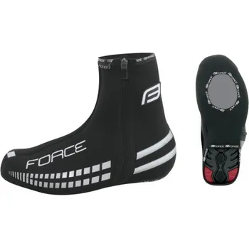 Cyklistické návleky Návleky na tretry FORCE NEOPREN AD