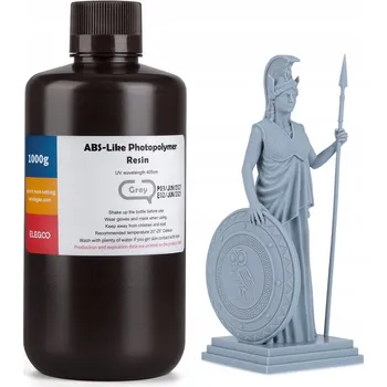 3D tisk ELEGOO ABS-like Resin 1kg, šedá