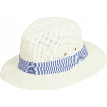 Klobouk Polar Fashion klobouk panama hnědý, velikost 58