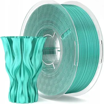 3D tisk ELEGOO SILK PLA - 1,75mm - 1KG - kartonová cívka - Hedvábně mátově zelená