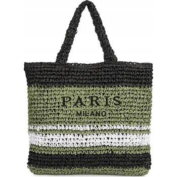 Kabelka Agrafka plážová taška zelená