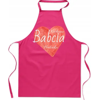 Kuchyňská zástěra Kuchyňská Zástěra s Personalizací Dárek pro Babičku Milovaná Babička + Jméno