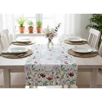 ubrus Vzorovaný ubrus - běhoun na stůl SPRING IV. 40x140 cm Mybesthome