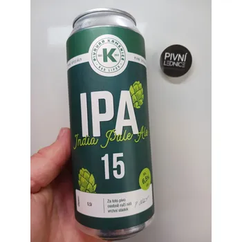 Pivo Kamenice nad Lipou IPA 15°/6,5% 0,5l