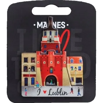 Obraz Magnet Miluji Poland Lublin ILP-MAG-C-LUB-11