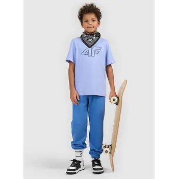 4F tepláky modré velikost 158