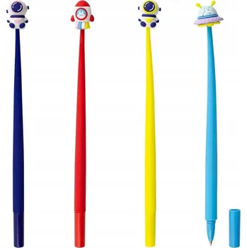 Gelová propiska modré Strigo Kosmos