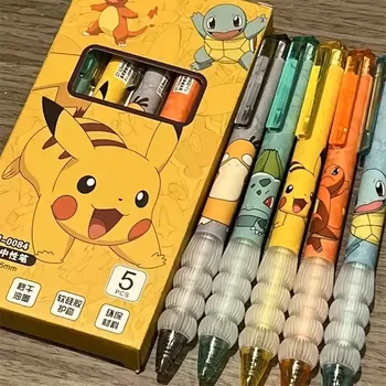 Propiska s gumovací gumou POKEMON, PIKACHU! černá! Krásné propisky pro děti!