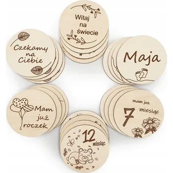 Obraz Karta pro focení miminka - Dobře Vyřezané