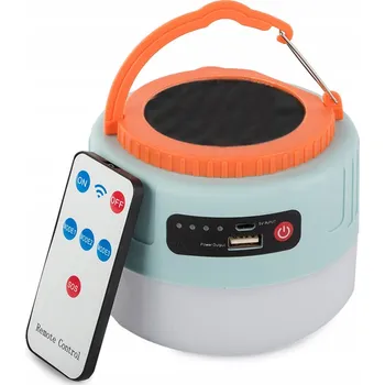 Venkovní osvětlení Turistická lampa Verk Group LED akumulátorová se solárním panelem