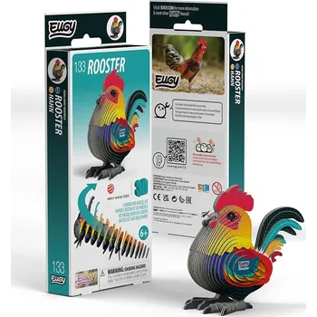 Obraz Kohout Eugy. Eko 3D Puzzle.