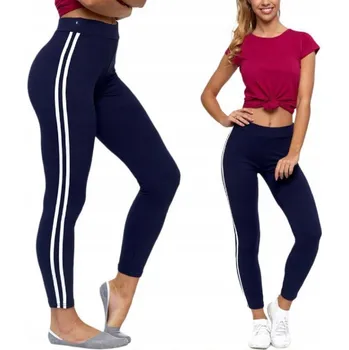 Dámské legíny POHODLNÉ LEGÍNY Dámské legíny S BÍLÝMI PRUHY MORAJ Námořnická Modrá S/M