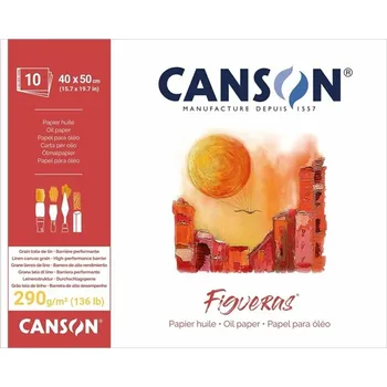 Blok CANSON Figueras Oil 40x50cm, 10 listů 290g
