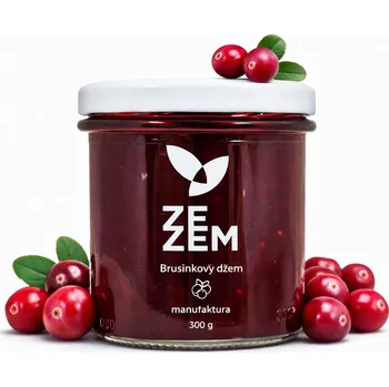 Brusinkový džem Zezem 300 g s extra se sníženým cukrem - Zezem