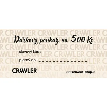Dárková krabička Crawler Dárkový poukaz 500,- Kč