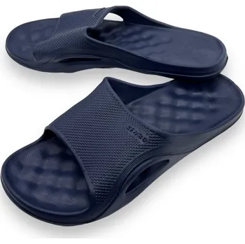 Pánské pantofle Kenbo Pánské modré nadměrné pantofle 01 Barva: Modrá, Velikost: 44