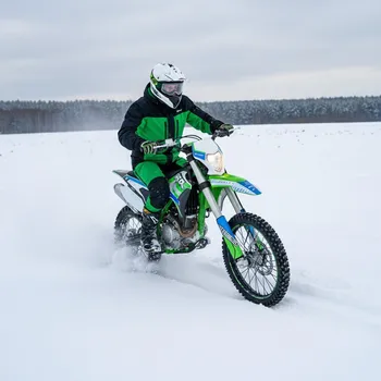 malá motorka Leramotors Pitbike Leramotors By Apollo THUNDER 300ccm 21/18 - 4-takt - zelená