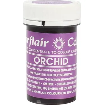Potravinářské barvivo Gelová barva Sugarflair - Orchid