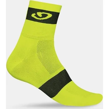Pánské ponožky Ponožky GIRO Comp Racer Hi Yellow/Black "M" AD