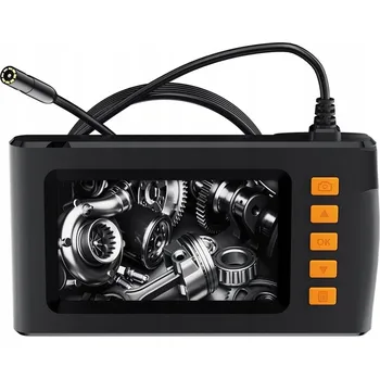 Boroskop Inspekční kamera P210 s 4,3" IPS LCD displejem, 8mm sonda, pevný kabel 5 m