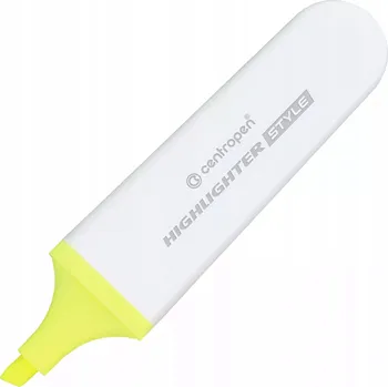 Zvýrazňovač Zvýrazňovač žlutý Centropen 1 ks