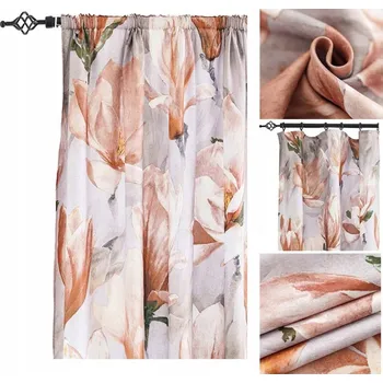 Obraz Závěs na průchodkách 140x250 hotová Cotton World ZELENÁ