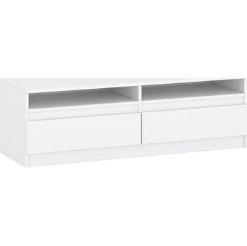 Televizní stolek TV stolek/skříňka pod TV, bílá barva