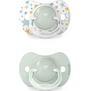 dudlíky Suavinex Dudlíky pro miminko SX Pro Dreams zelené 2 ks 6-18m