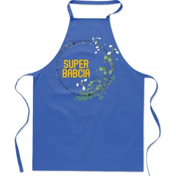 Kuchyňská zástěra Kuchyňská zástěra Den babiček Dárek pro babičku SUPER BABIČKA