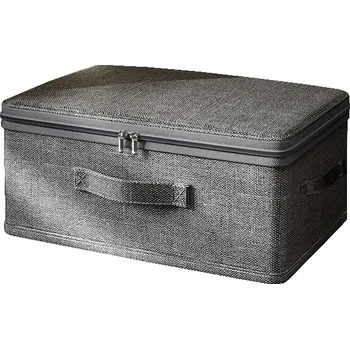 Úložný box Organizér do skříně úložný box s víkem 38x25x15 cm