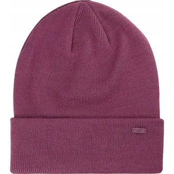 Pokrývka hlavy 4F zimní čepice beanie červená, univerzální velikost