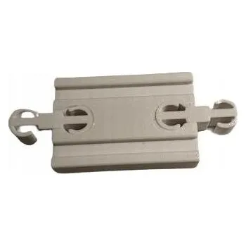 Vláček a vláčkodráha Rovná krátká kolej 6 cm - dřevěná vláčkodráha + spojky