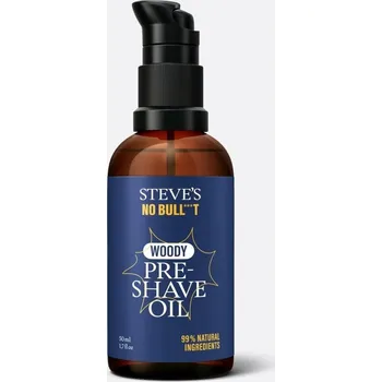 Péče o vousy Steve’s Olej před holením 50 ml – ochranný a hydratační olej pro přípravu pokožky a vousů Olej před holením pro ochranu, hydrataci a hladké holení