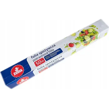 Potravinová fólie POTRAVINÁŘSKÁ FÓLIE ZOSIA SAMOSIA 50 m PRŮHLEDNÁ