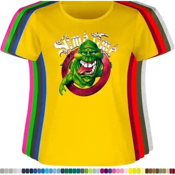 Dámské tričko damske-levne-bavlnene-tricko-digitalni-potisk-doba-duchu Barva: Yellow - žlutá, velikost: XS