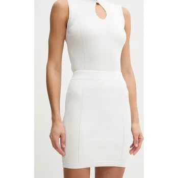 Dámské oblečení Sukně Guess MALIA W5GD88.Z3L10 béžová 01X, vel. XL