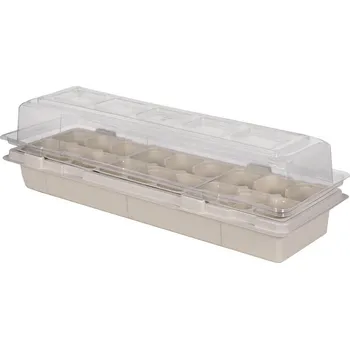 Minipařeniště Minipařeniště MEDIUM NATUR 18 otvorů 47x16x12cm