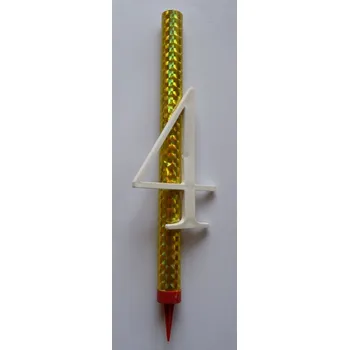 Dortová svíčka Fontána na dort s číslicí - číslice 4