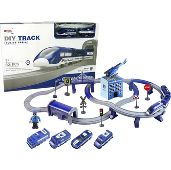 Vláček a vláčkodráha Mamido Vláčkodráha policie 92 dílů