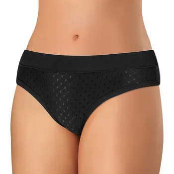 Kalhotky Andrie PS 1057 černé dámské kalhotky Barva: černá, Velikost: L