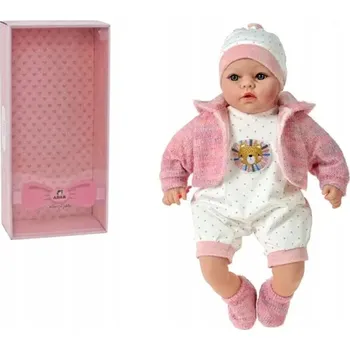 Panenka Panenka miminko 45 cm s českým hlasem, zpívá a mluví polsky; BOX